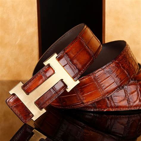 hermes green alligator belt|hermes hats for men.